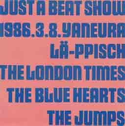 JUST A BEAT SHOW ブルーハーツ ライブ盤 JUST A BEAT SHOW 1986 CD ブルーハーツ - メルカリ